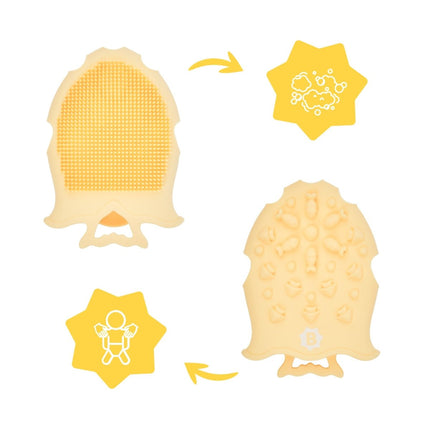 Silicone massage handwasje - Babywinkel - 3661276189256