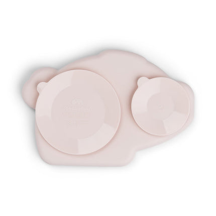 Silicone Stick&Stay plate Pigee - Babywinkel - 5712643056003