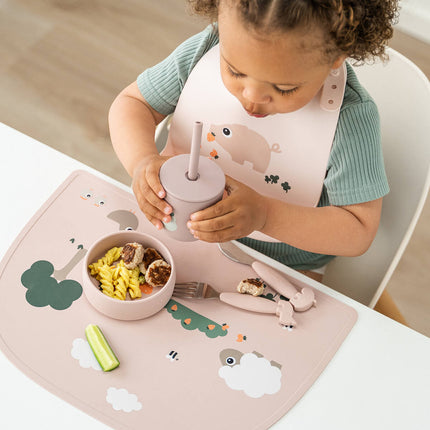 Siliconen placemat Tiny farm Powder koop je bij Babywinkel