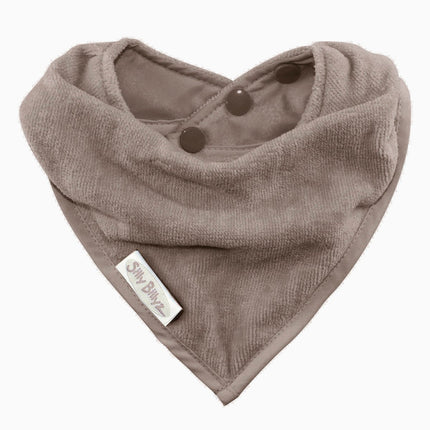 Silly Billyz Slabbetje Bandana Taupe koop je bij Babywinkel