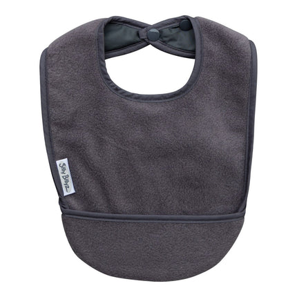 Silly Billyz Slabbetje Pocket Antraciet koop je bij Babywinkel