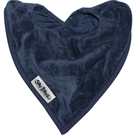 Silly Billyz Towel Bandana Bibs navy - Babywinkel - 9421018217180