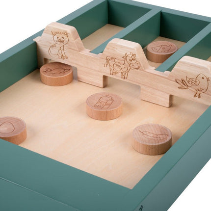 Sjoelbak/shuffle board/jeu de pallet/Jakkolo basilgreen - Babywinkel - 8714218729647