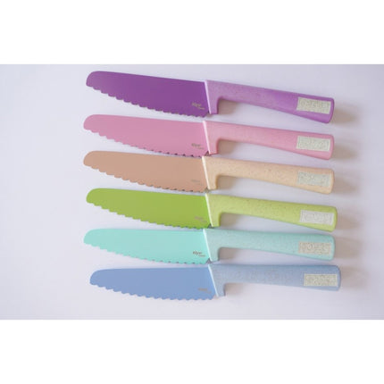 SKÅGFÄ KLYV Classic Kidssafe Mes Orchid koop je bij Babywinkel