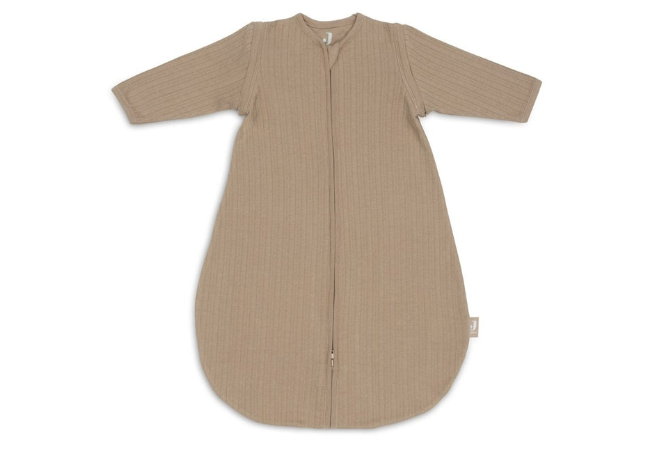 Jollein Slaapzak Baby Afritsbare Mouw Rond Ajour - Biscuit koop je bij Babywinkel