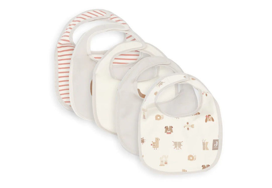 Slab Jersey Waterproof - Animal Friends - 5 Stuks - Babywinkel - 8717329403765