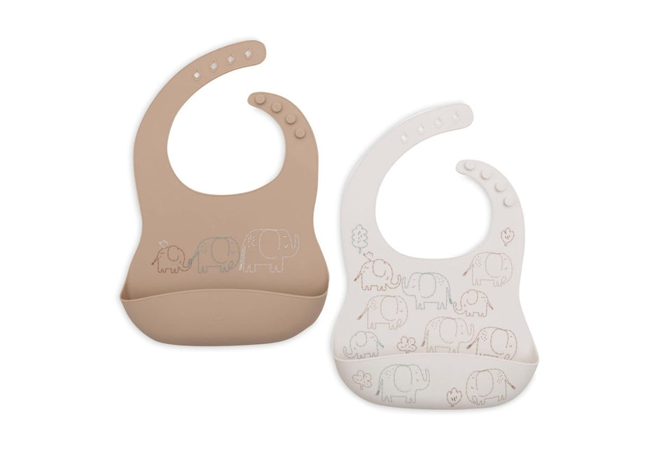 Slab Siliconen - Elephant Tales - 2 Stuks - Babywinkel - 8717329403819