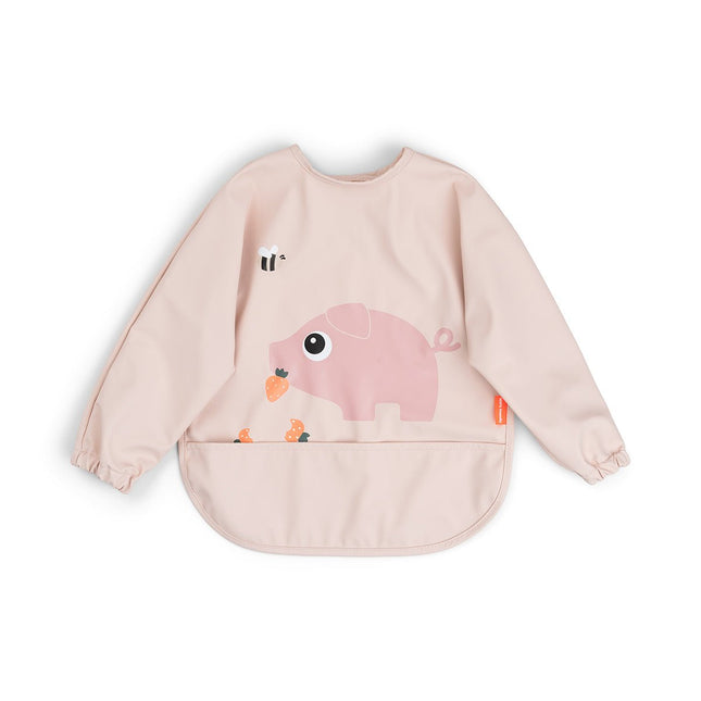Sleeved pocket bib Tiny farm - Babywinkel - 5712643056270