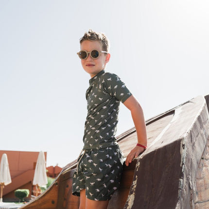 Slipstop Zwembroekje Dino Green - Babywinkel - 8683555273000