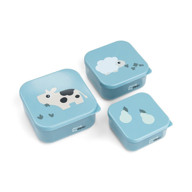 Snack box set 3 pcs Tiny farm - Babywinkel - 5712643055730