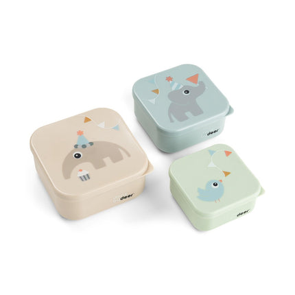 Snackbakjes set 3st Celebration koop je bij Babywinkel