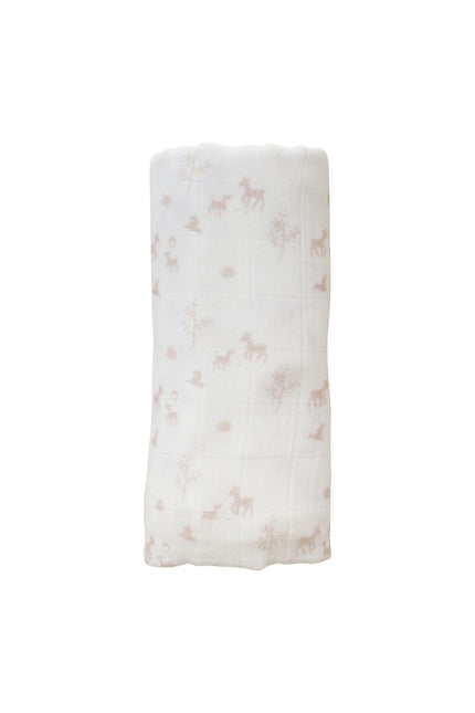 Snoozebaby Hydrofiele Doek Ledikant Peach Blush 120x120cm - Snoozebaby - Babywinkel - 8719743858237