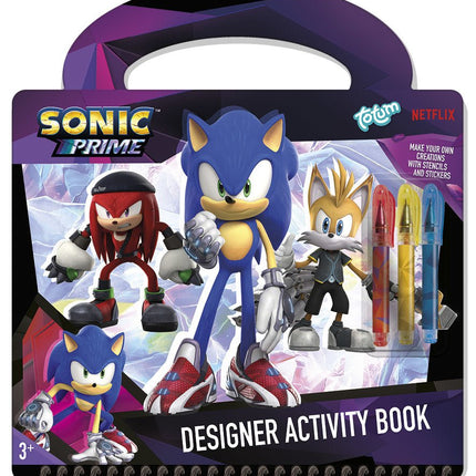 Sonic Knutselboek - Babywinkel - 8714274280519