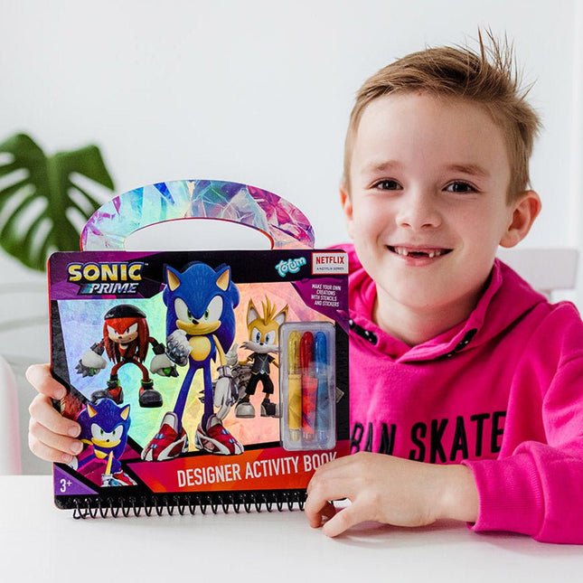 Sonic Knutselboek - Babywinkel - 8714274280519