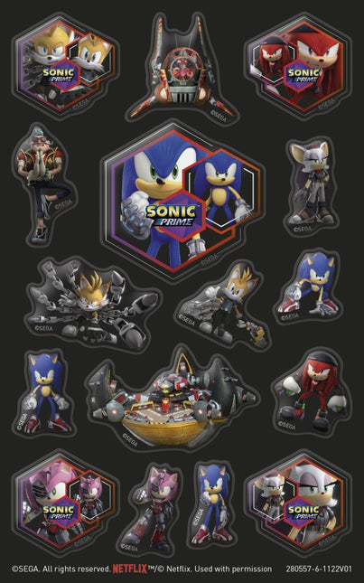 Sonic Stickerset Groot - Babywinkel - 8714274280557