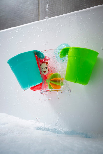 Sophie de Giraf Badspeelgoed Bekers koop je bij Babywinkel