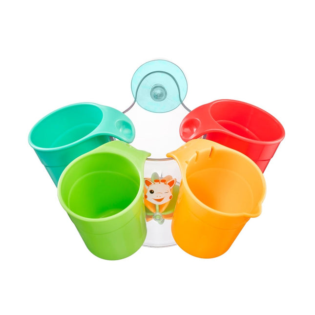 Sophie de Giraf Badspeelgoed Bekers - Sophie de Giraf - Babywinkel - 3056565235248