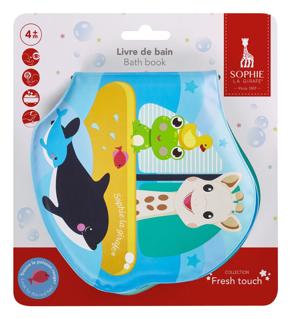 Sophie de Giraf Badspeelgoed Boekje Waterwereld - Sophie de Giraf - Babywinkel - 3056565234296