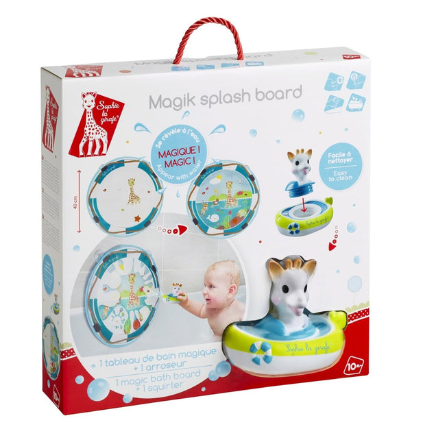 Sophie de Giraf Badspeelgoed Magik Splash Bord - Sophie de Giraf - Babywinkel - 3056565235194