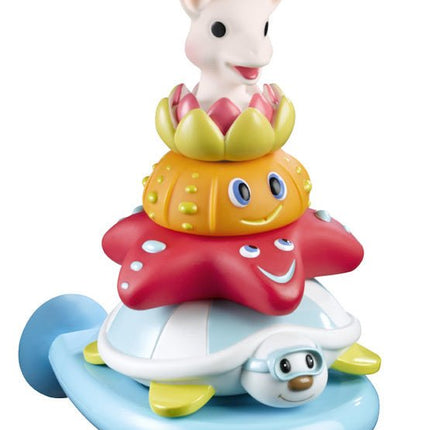 Sophie de Giraf Badspeelgoed Splash En Surf Pyramide - Sophie de Giraf - Babywinkel - 3056565234234