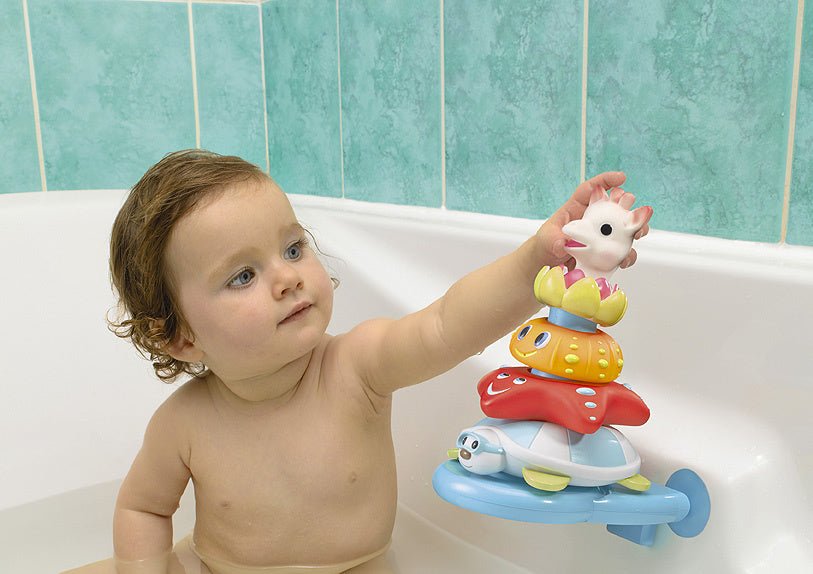 Sophie de Giraf Badspeelgoed Splash En Surf Pyramide - Sophie de Giraf - Babywinkel - 3056565234234