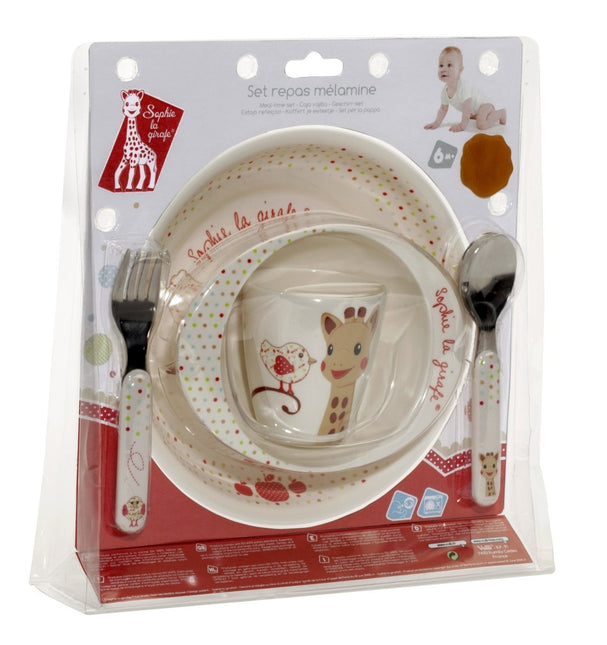 Sophie de Giraf Bestekset Maaltijdset 6+ mnd koop je bij Babywinkel