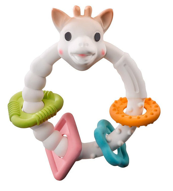 Sophie de Giraf Bijtspeeltje So'Pure Colo'Rings koop je bij Babywinkel