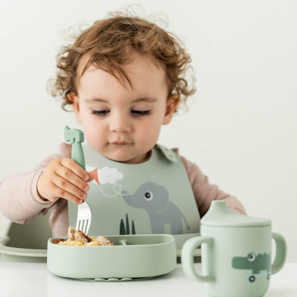 Stick&Stay compartimentenbak Playground Green koop je bij Babywinkel