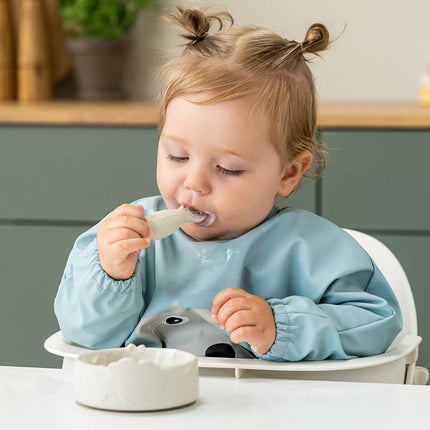 Stick&Stay learning meal set Sheepy Powder koop je bij Babywinkel