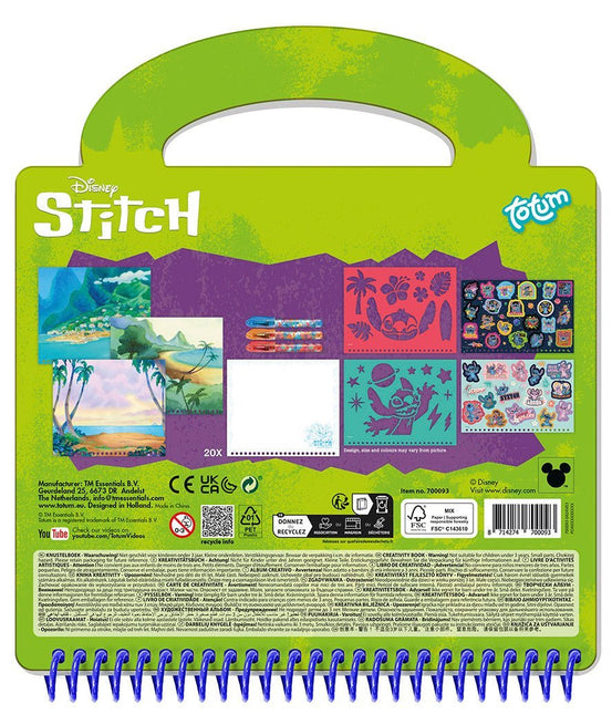 Stitch Knutsel Boek 3 delig - Babywinkel - 8714274700093