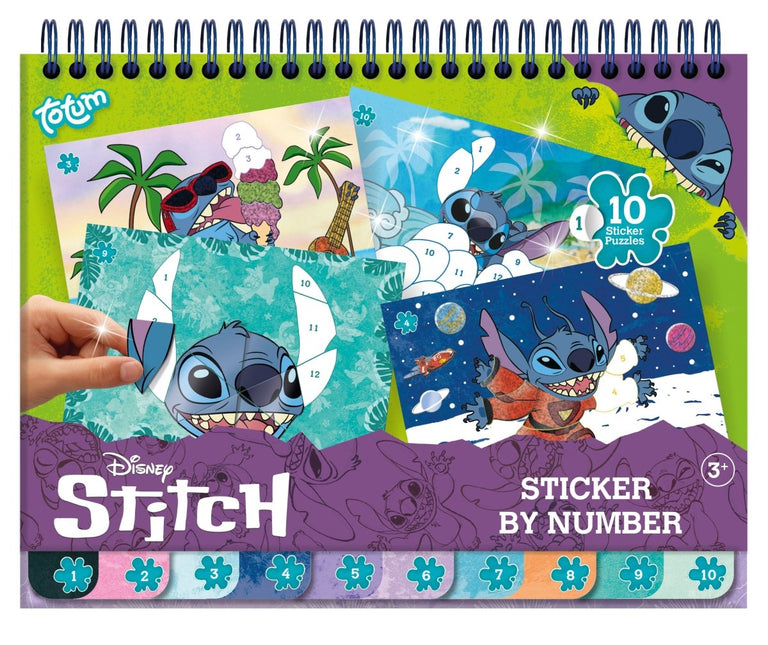 Stitch Knutsel Boek Nummer Stickeren - Babywinkel - 8714274700123
