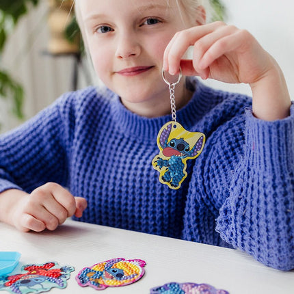 Stitch Knutselset Sleutelhanger - Babywinkel - 8714274700086