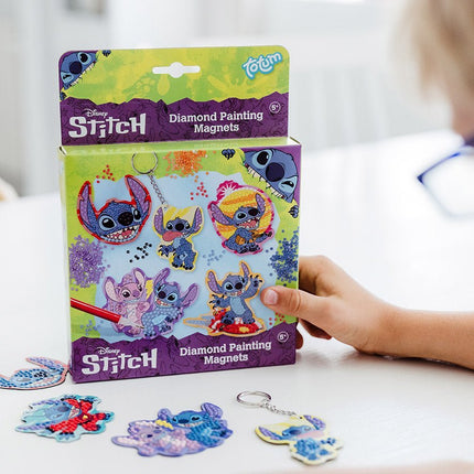 Stitch Knutselset Sleutelhanger - Babywinkel - 8714274700086