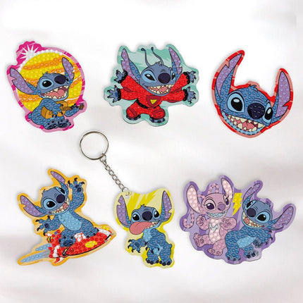Stitch Knutselset Sleutelhanger - Babywinkel - 8714274700086