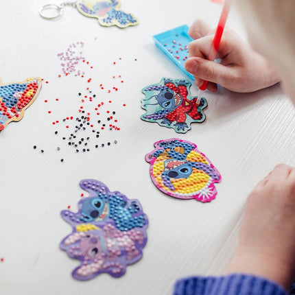 Stitch Knutselset Sleutelhanger - Babywinkel - 8714274700086