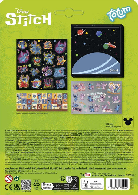 Stitch Stickers 3st - Babywinkel - 8714274700055
