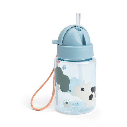 Straw bottle Tiny farm 280 ml - Babywinkel - 5712643055648
