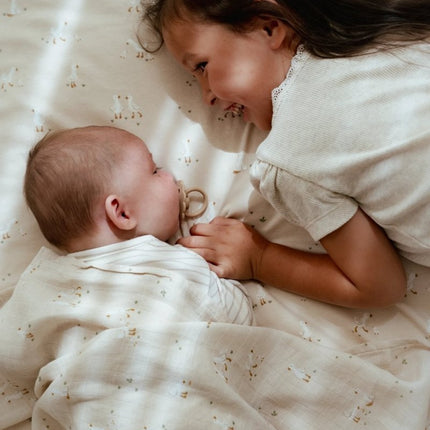 Little Dutch Hydrofiele Doek Little Goose 120Cm koop je bij Babywinkel