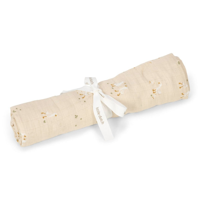Swaddle doek hydrofiel 120x120 - Little Goose - Babywinkel - 8721122584941