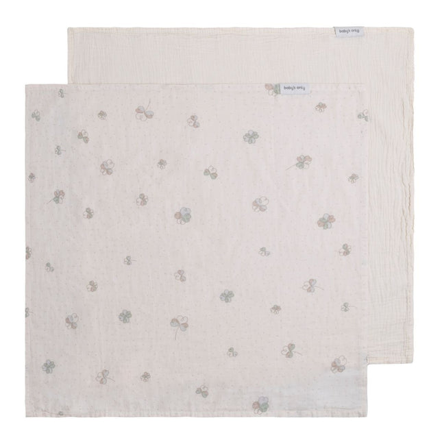 Swaddle Tender linen/clover - 115x115 - 2 - pack - Babywinkel - 8721052101713