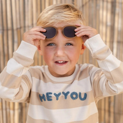 Sweater Biscuit Stripe koop je bij Babywinkel