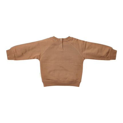 Sweter brązowy