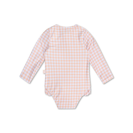 Swim Essentials Badpak Kind Apricot Orange Lange Mouwen - Swim Essentials - Babywinkel - 7432234119112
