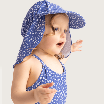 Swim Essentials Badpak Kind Blue Leopard - Swim Essentials - Babywinkel - 7432234124178