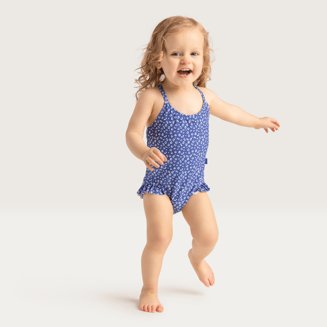 Swim Essentials Badpak Kind Blue Leopard - Swim Essentials - Babywinkel - 7432234124178