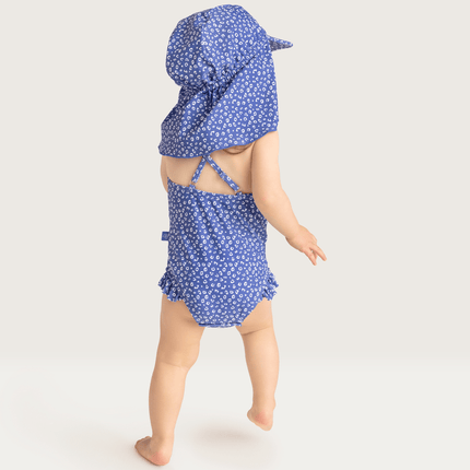 Swim Essentials Badpak Kind Blue Leopard - Swim Essentials - Babywinkel - 7432234124178