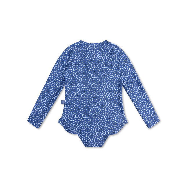Swim Essentials Badpak Kind Blue Leopard Lange Mouwen - Swim Essentials - Babywinkel - 7432234118139