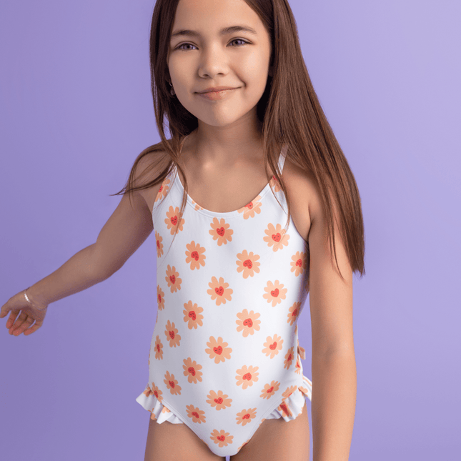 Swim Essentials Badpak Kind Flower Hearts - Swim Essentials - Babywinkel - 7432234127117