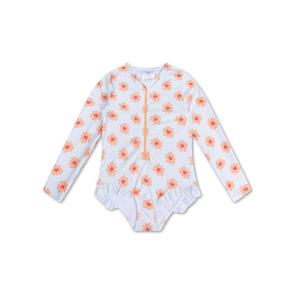 Swim Essentials Badpak Kind Flower Hearts Lange Mouwen - Swim Essentials - Babywinkel - 7432234120170