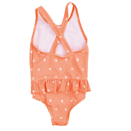 Swim Essentials Badpak Kind Hartjes Oranje - Swim Essentials - Babywinkel - 7432233961910